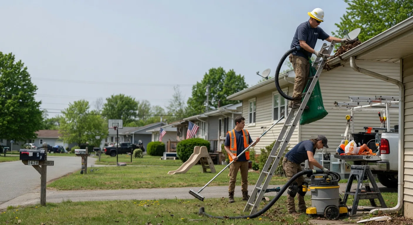 Gutter Installation in Scotts Hill, TN near me
